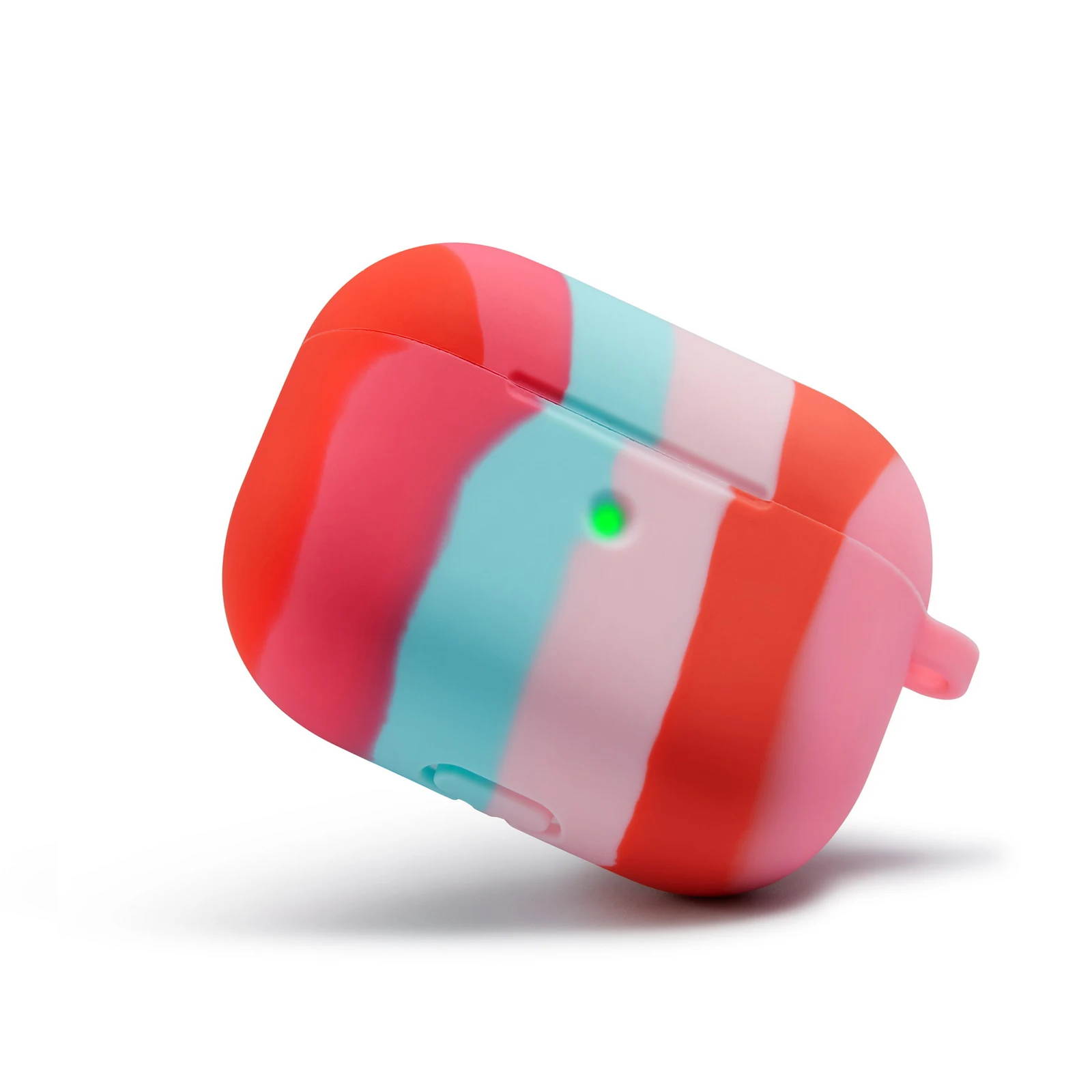 

Charming Color Six Colors Rainbow Silicone Rubber Mobile Phone Cover Cases for Air Pod 3 Generation