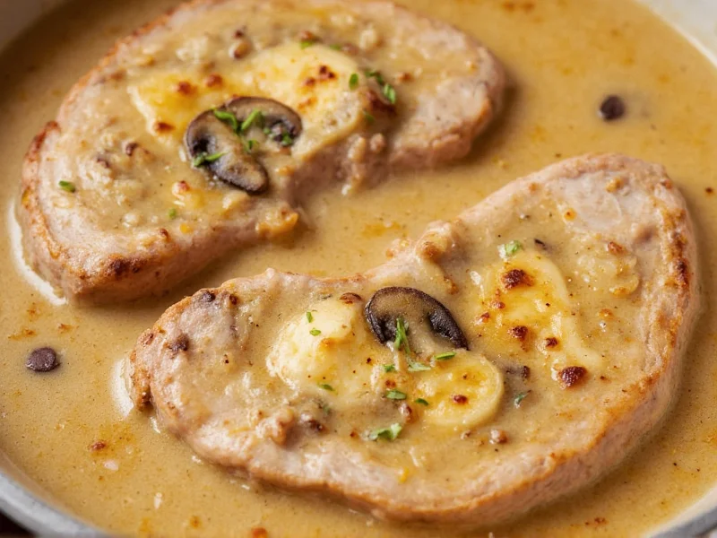 Perfect Pork Chops in Cream of Mushroom Soup Oven Recipe