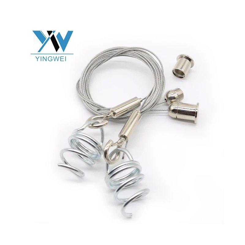 Stainless Steel Wire Rope Suspension Hanging Kits For Acoustic Panel