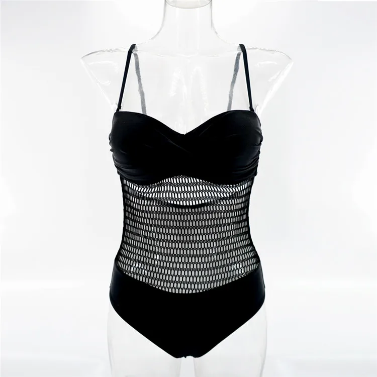 

2020 new style Mesh Connecting Hard Cup high-quality slim fashion style bikini custom wholesale