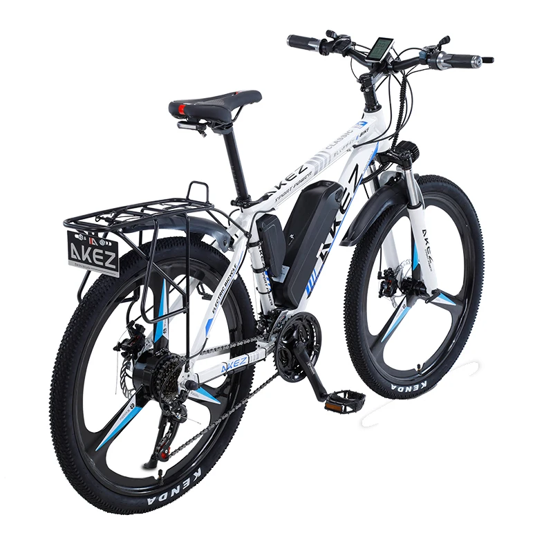 

Electric sport bike high quality wholesale battery rear rack city bike with battery light weight 36V mountain bike, Black/white/gray
