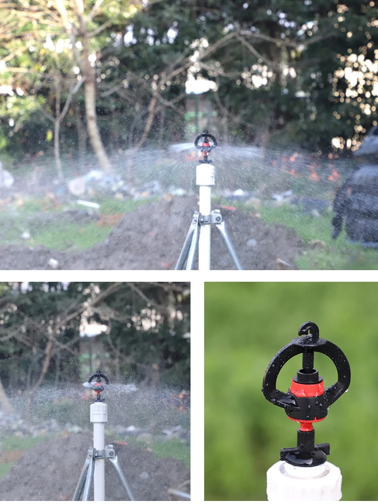 Garden 360 Sprinkler Irrigation System Micro Sprinkler Insect-proof  Rotating Micro Sprinkler