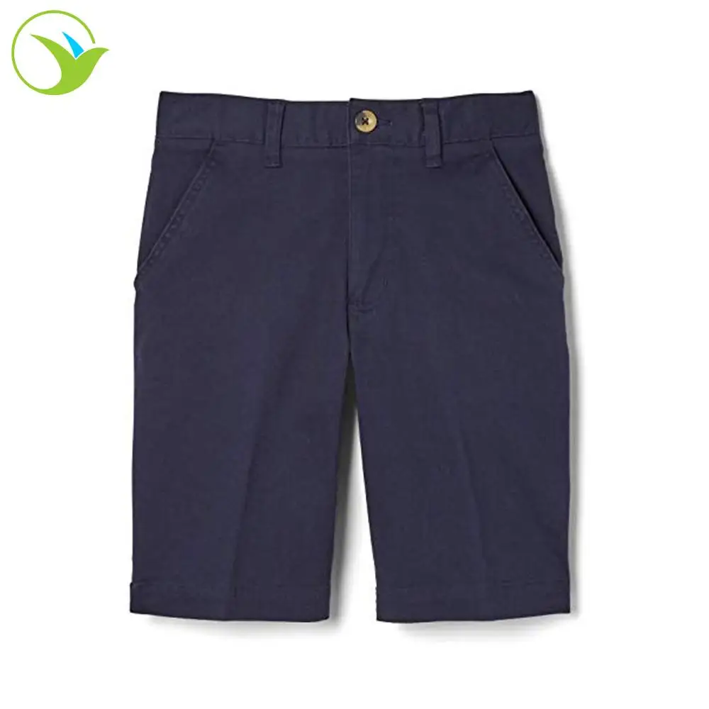 
High Quality Custom Design Uk Style Kids Shorts Primary School Uniform Boys Khaki short Pants 