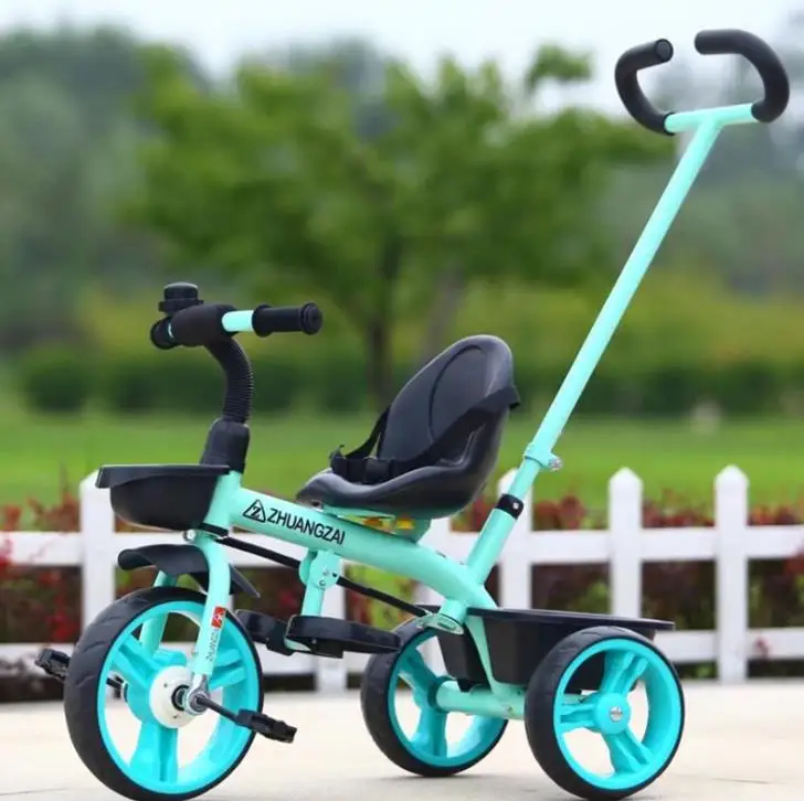 

2020 New Design Wholesale Multi Color Kids Ride On Tricycle/ 3 in 1 Baby Stroller