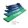 High quality latex fitness gym elastic exercise resistance loop bands