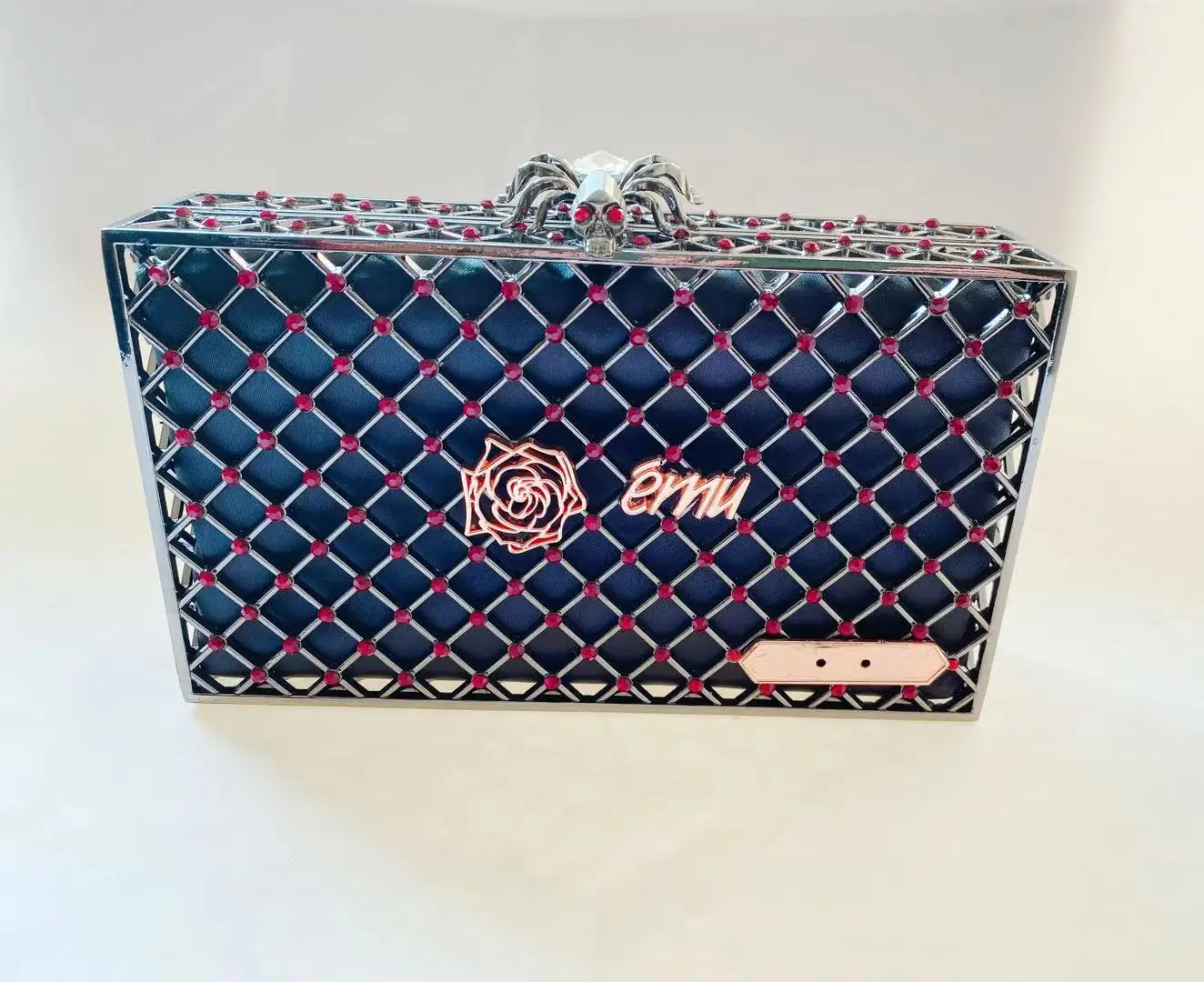 

Square shape evening bag rhinestone clutch purse wedding party bag, Customized