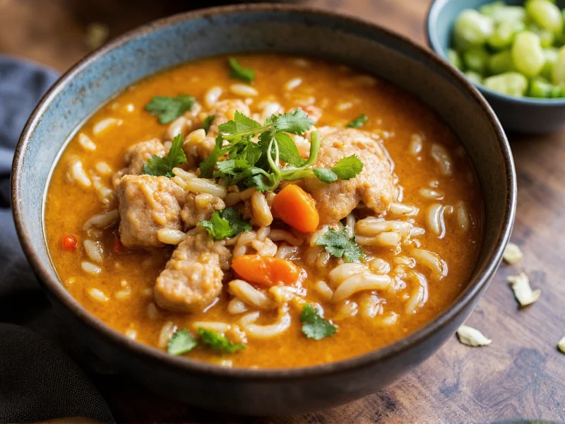 Authentic Asian Chicken and Rice Soup: Recipe & Techniques