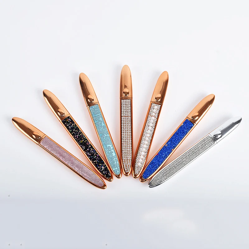 

New Trendy 2 in 1 eyeliner gel Waterproof Black Eyeliner Liquid Pen ahesive eyeliner glue pen, Black brown transparent