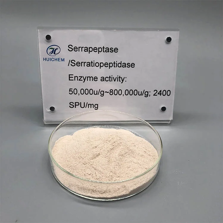 
Manufacturer supply serratiopeptidase enzyme powder with best price 