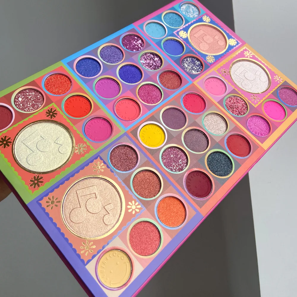 

Selling 42 color eye shadow paper Book Matte nude eye shadow Color eye shadow tray