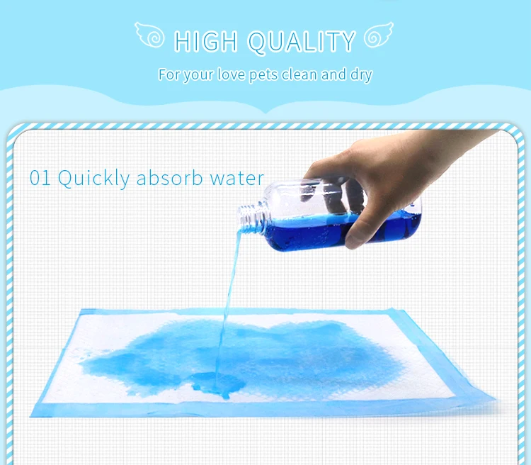 2020 New pet training pads dog and puppy potty training pads For Training 51*31In Used In Cages Dog Underpad