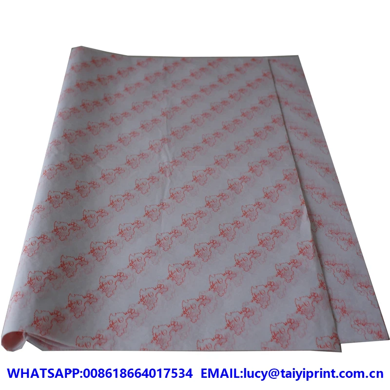 
logo printed custom tissue paper wrapping ,paper tissue 