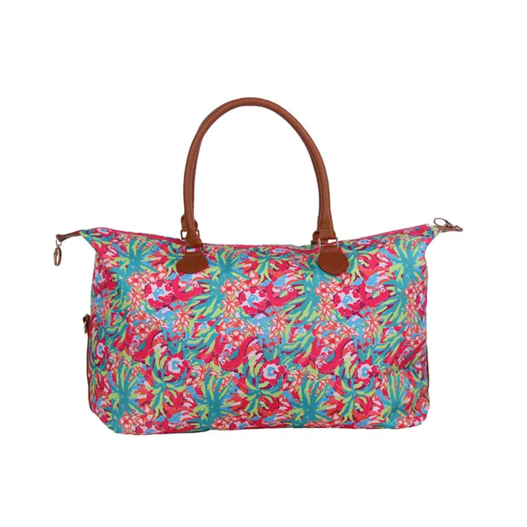 

Wholesale Large Capacity Free Shipping Inspired Weekend Lily Style Tote bag