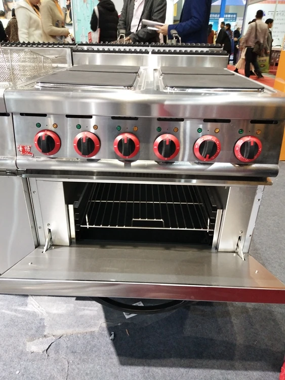 Hotel Restaurant Stainless Steel Heavy Duty Table Top Commercial