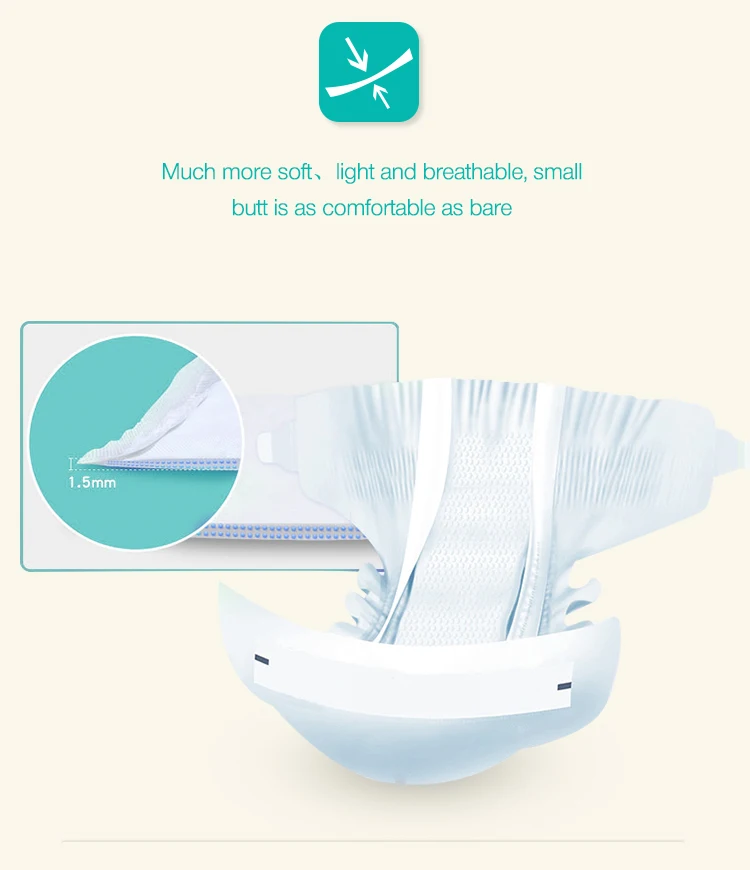 Brand Of Oem&odm Cheap Soft And Breathable Disposablebaby Diapers