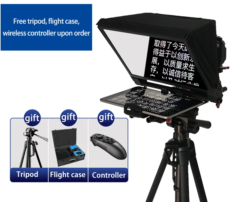 remote control for ipad teleprompter app