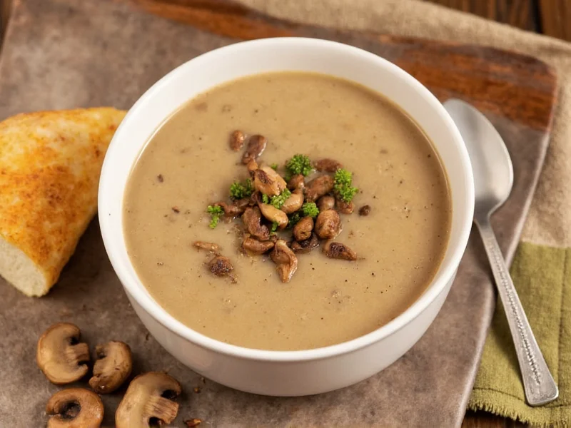 Perfect Homemade Mushroom Soup Recipe in 30 Minutes