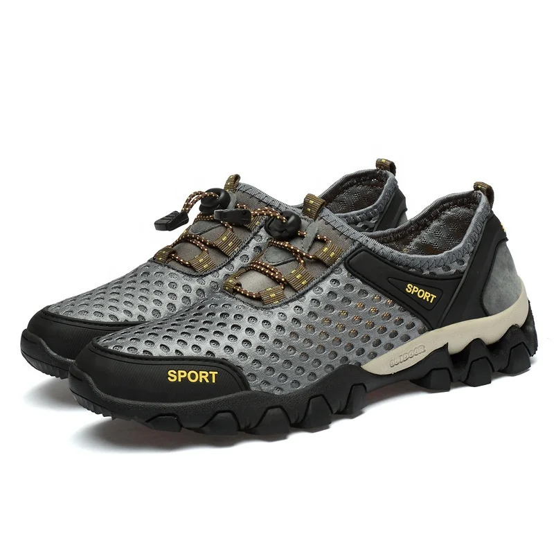 

2022 Spring/Summer New Cross-border Delivery Outdoor Footwear Breathable Mesh Shoes Hiking Fashion Men's Shoes Delivery