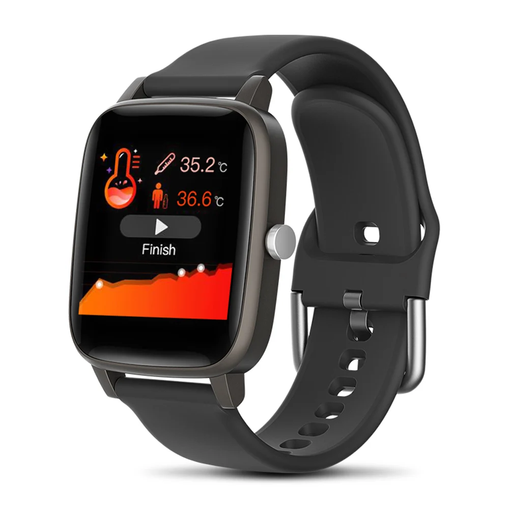 

2021 New Reloj Body Temperature Monitoring Android Smart Watch T98
