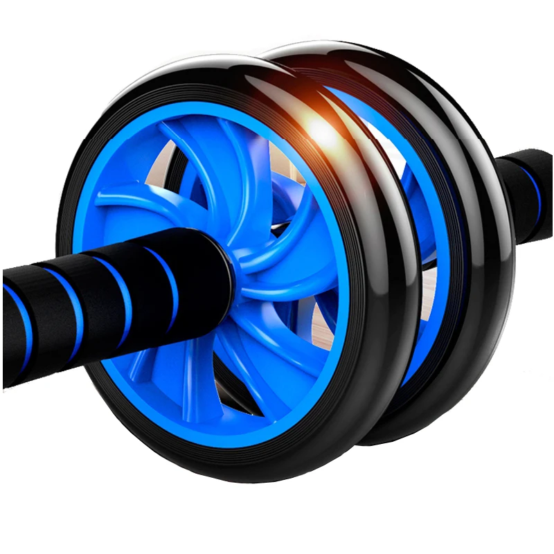 

New professional household fitness abdominal wheel for men and women, Green, blue