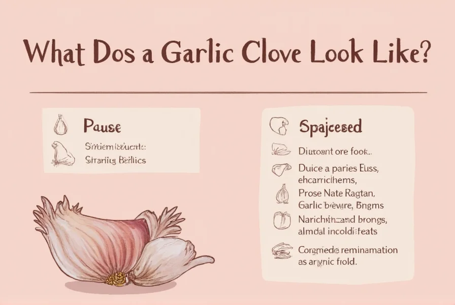What Does a Garlic Clove Look Like: Visual Guide