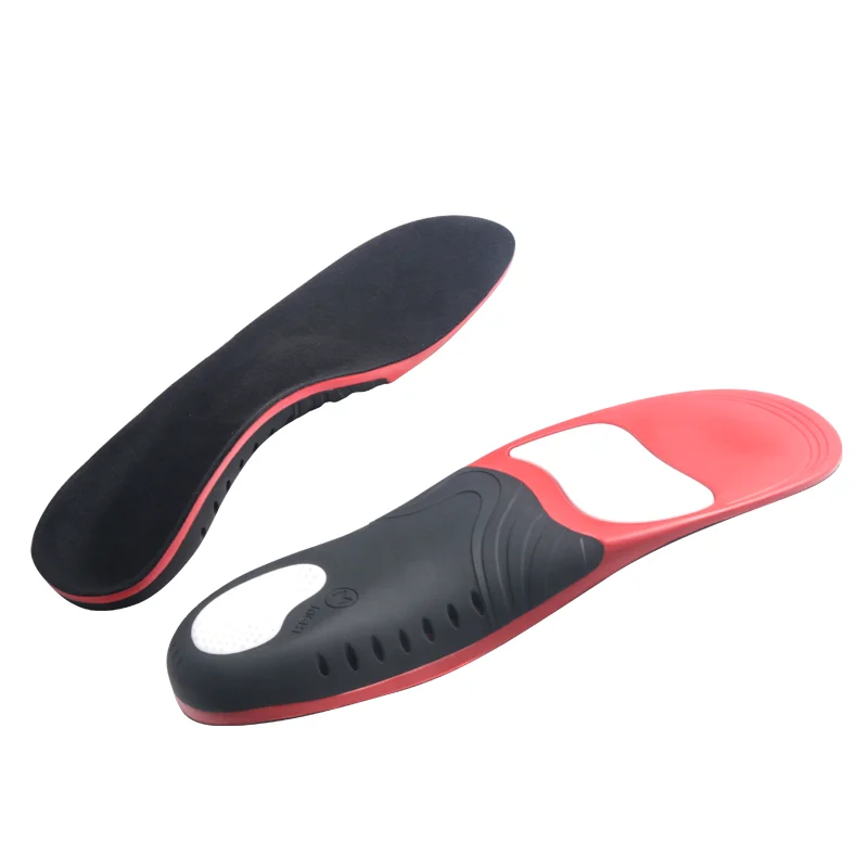 

JOGHN Custom Unisex PU shock absorption orthotic Arch support insoles
