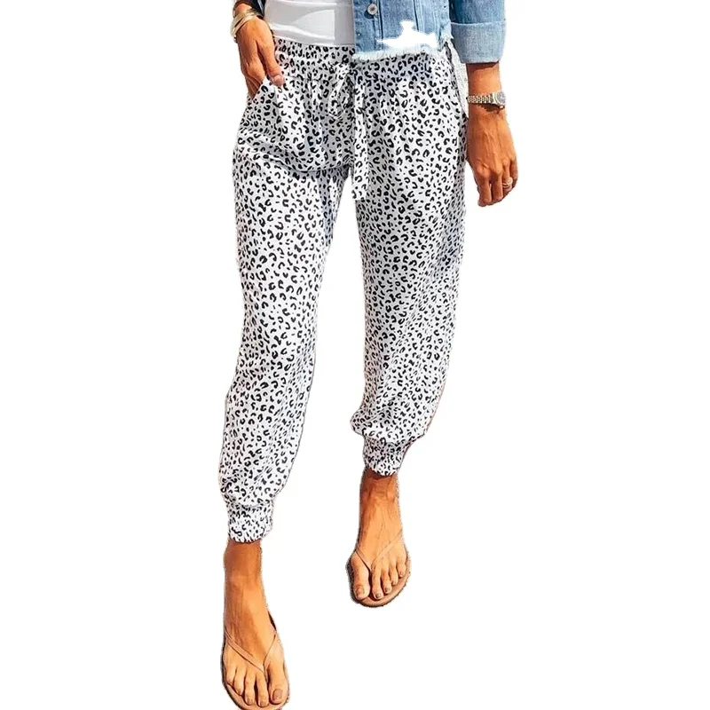 

2020 Amazon Hot Selling Loose Fitting High Waist Pants Women Casual Pants, Optional