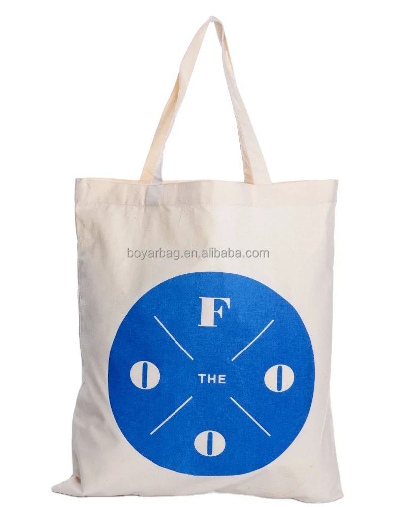 

Shopping Bag China Tote Bags Heavy 10 oz 100% Cotton Canvas Bag, White