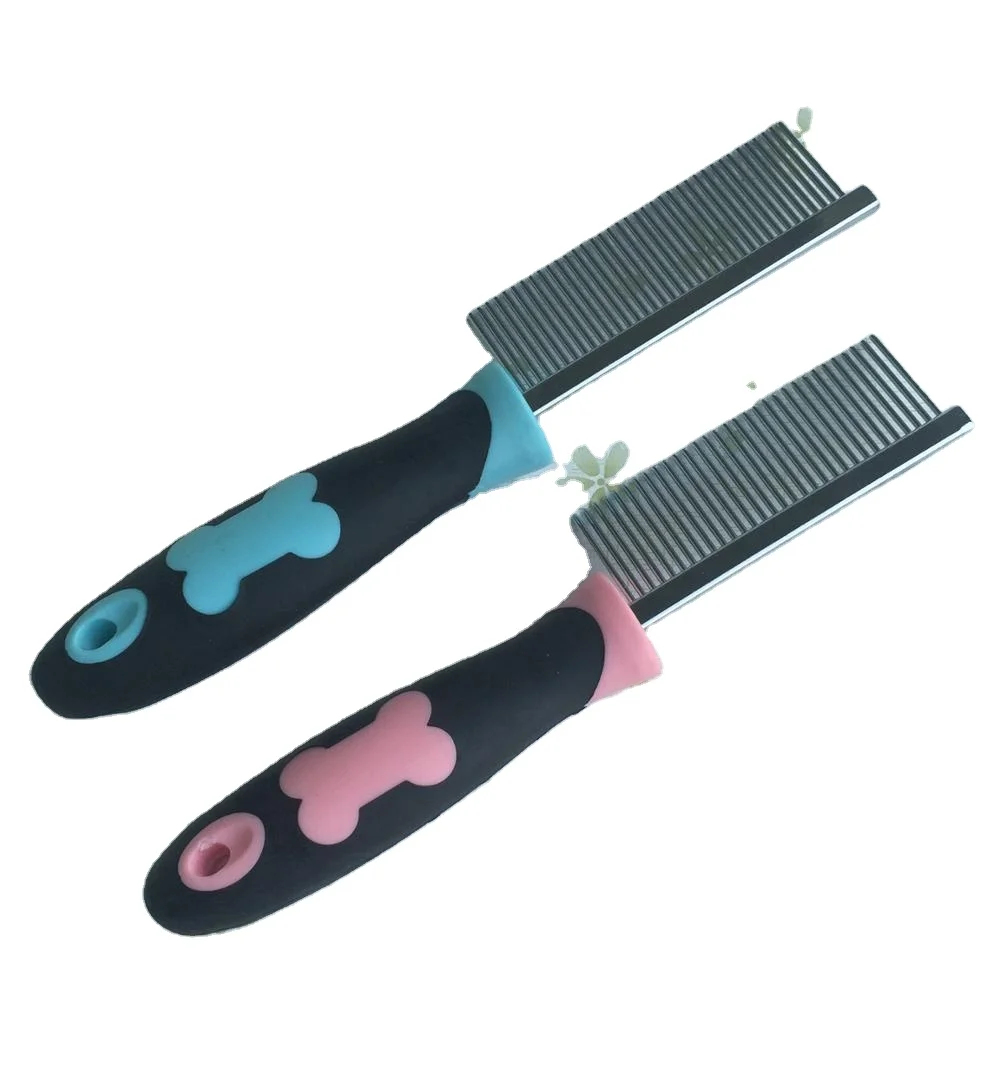 

Comb-sim004 Pet Comb Cat Dog Trimmer Grooming Comb, Black