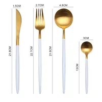 

High End Cutlery Hotel Dinner Set Stainless Steel Tableware Set