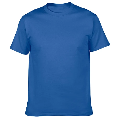 

100% Cotton short Sleeve T Shirt For Men Solid summer Casual Mens T-shirts High Quality Male Tops Classic Clothes Men's T-shirts