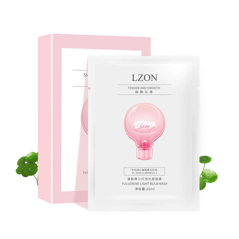 

Collagen essence facial mask nourish hydrating organic sheet mask firming brighten lifting Whitening repair facial mask sheet, Pink