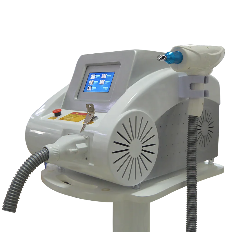 

xb Q Switch Nd Yag Laser Tattoo Removal Beauty Machine Pigments Removal 1064nm 532nm 1320nm, White