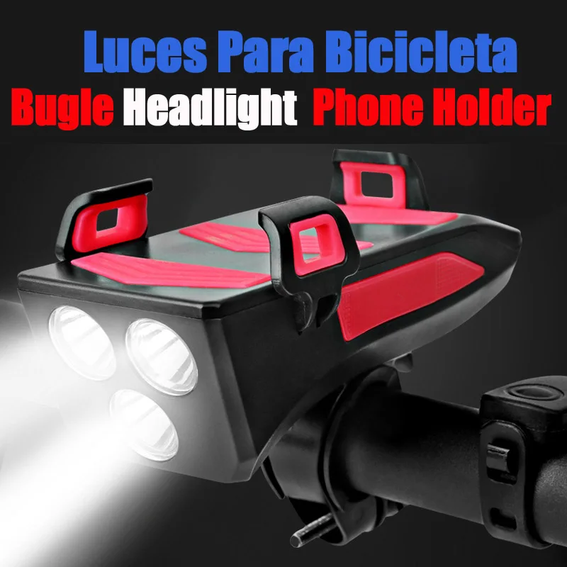 

Lampu Sepeda Rechargable Bycycle Light Silicone USB Led Bike Lights Bicicletas Delantera Trasera Luz De Luces Para Bicicleta