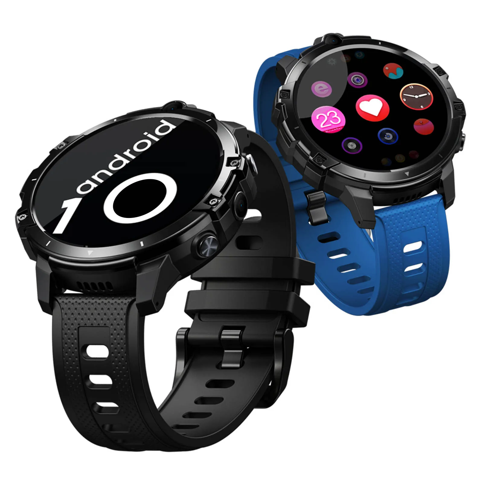 

Zeblaze THOR 6 Smart Watch Touch-Screen 4GB RAM+64GB ROM Fitness Activity Tracker Heart Rate Monitor Pedometer Smartwatch