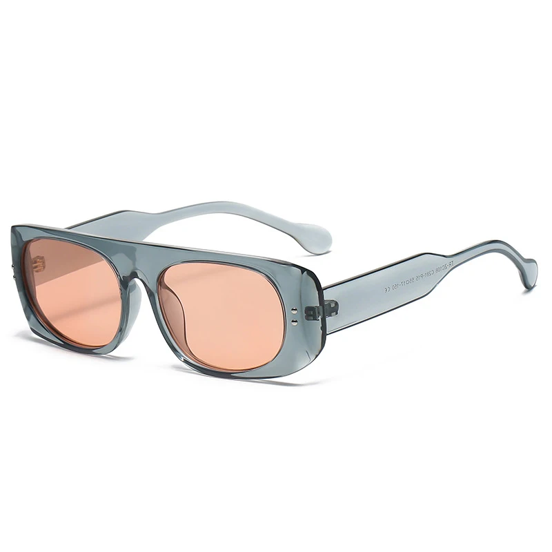 

custom ins brand lentes de sol rectangular rectangle frame sun glasses unisex polarized shade retro men women Vintage Sunglasses, Custom colors