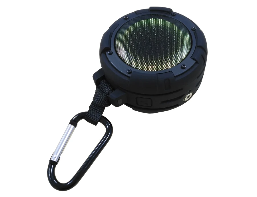 portable 5W bass sound colorful led bicycle bluetooth speaker wireless outdoor IPX8 waterproof bluetooth speaker - ANKUX.COM