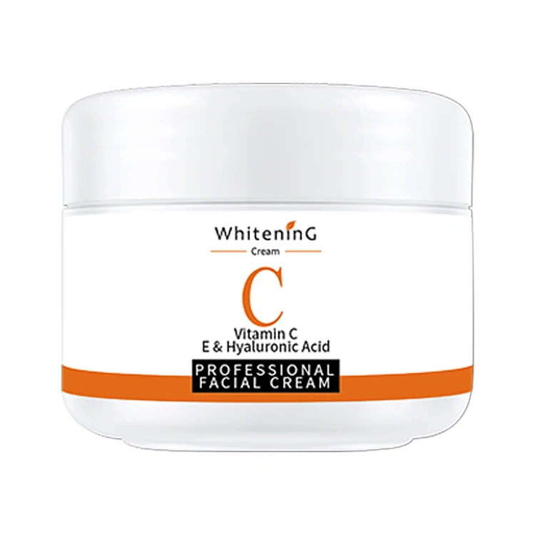 

Best Selling Hyaluronic Acid VC Facial Cream Moisturizing Anti-Wrinkle Anti-Aging Firming Vitamin C Whitening Face Cream, Milk white
