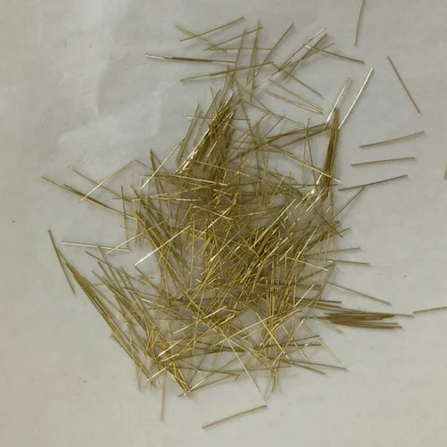 
high quality copper coated micro steel fiber for concrete reinforcement 