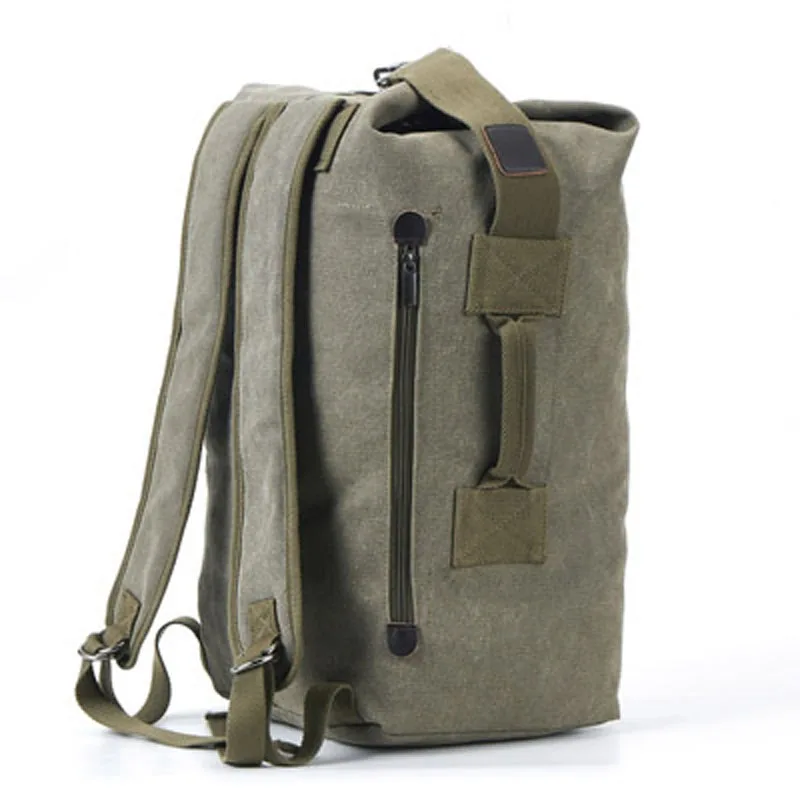 

OEM Bolsa De Viaje Canvas Climbing Overnight Bag Travel Backpack Travelling Duffle Bag, 3 colors