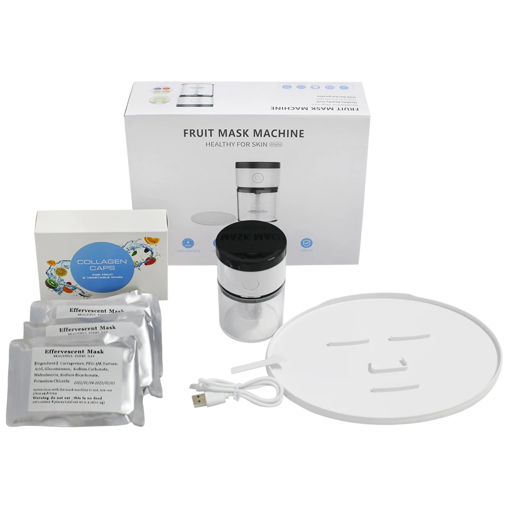 

DIY Fruit Facial Mask Machine 32 Collagen Mask Beauty Skin Care equipment Automatic Facial Mask Maker device K1