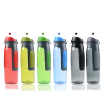 

Hot Products Custom Logo BPA Free Plastic Water Bottle with Storage Compartments