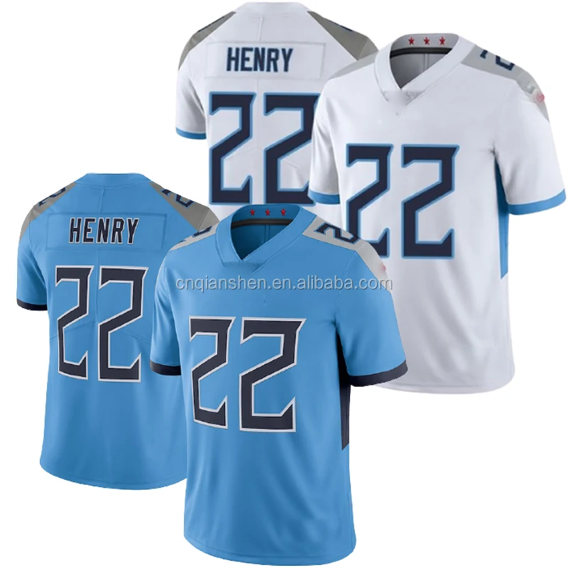 

Derrick Henry 22 American Football Club Uniform Jersey Best Quality 3D Embroidery Mens Sports Shirt Wear Cheap Wholesale