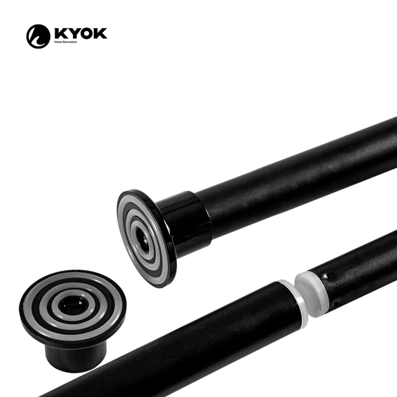 

KYOK curtain accessories spring drum tension rods, Ab/ac/gp/cp/ss/sn/bk/bks