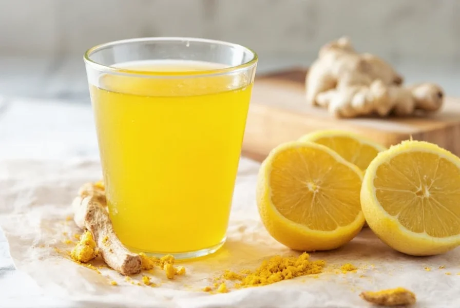 Simple Turmeric Ginger Shots Recipe: Fresh & Effective