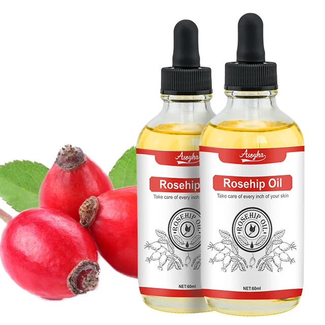 

100% Pure Cold Press Rosehip Carrier Oil For Acne Prone Skin And Aroma Use, Golden yellow