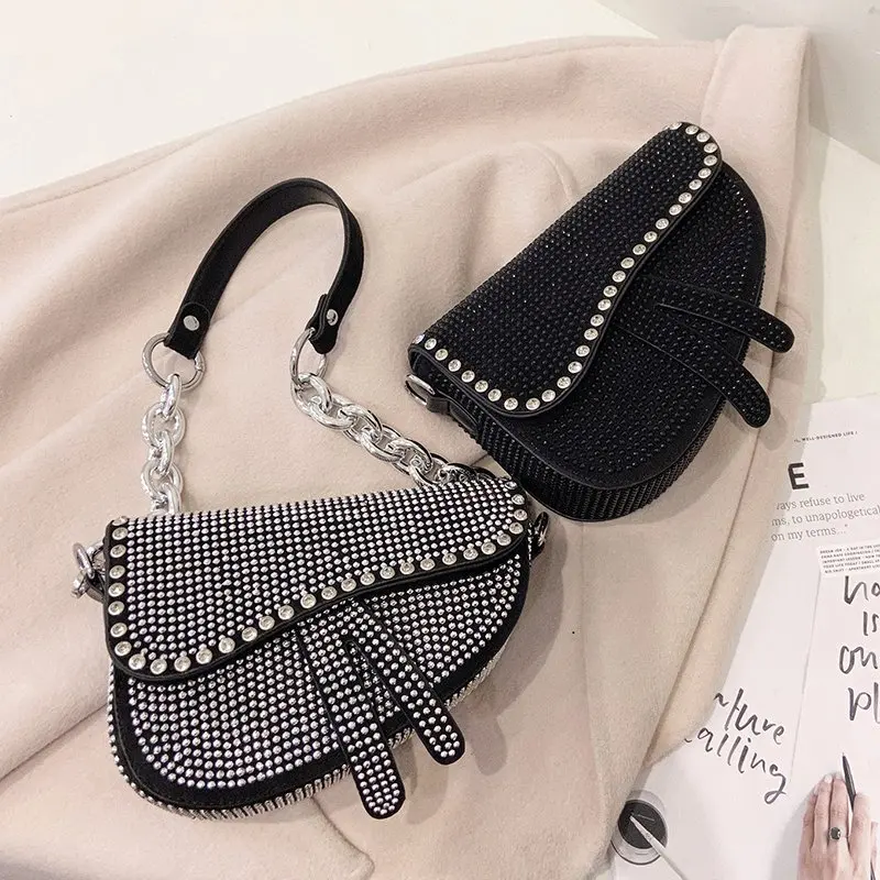 

Wholesale Women Draw String Design Messenger Classic Bucket Bag Chain Handbag Soft Leather Cross-body Bag Shoulder Bag
