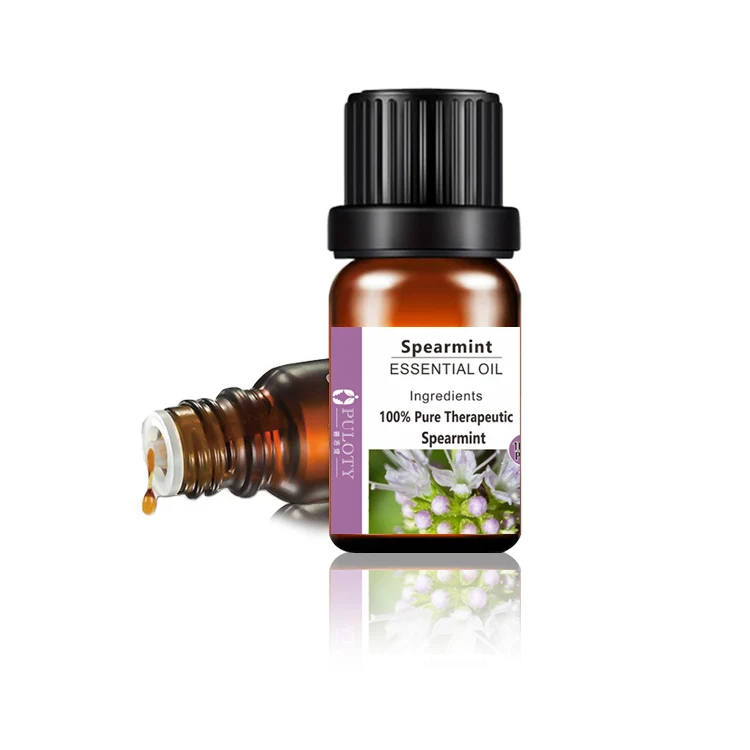 

HAIRUI Supply OEM Service Spearmint Essential Oil for Aromatherapy Grade Bulk Price 10ml Spearmint Oil