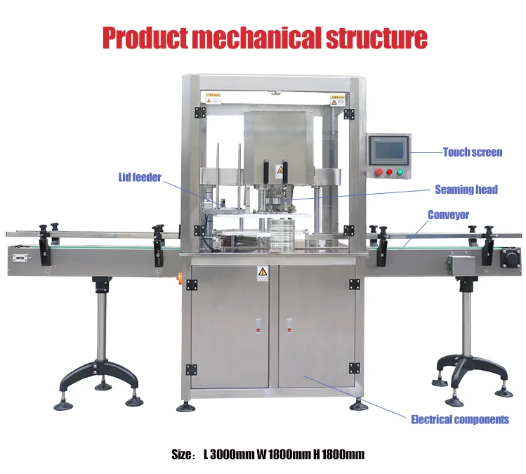 2023 New Trending Vegetable Canning Equipment Food Canning Equipment