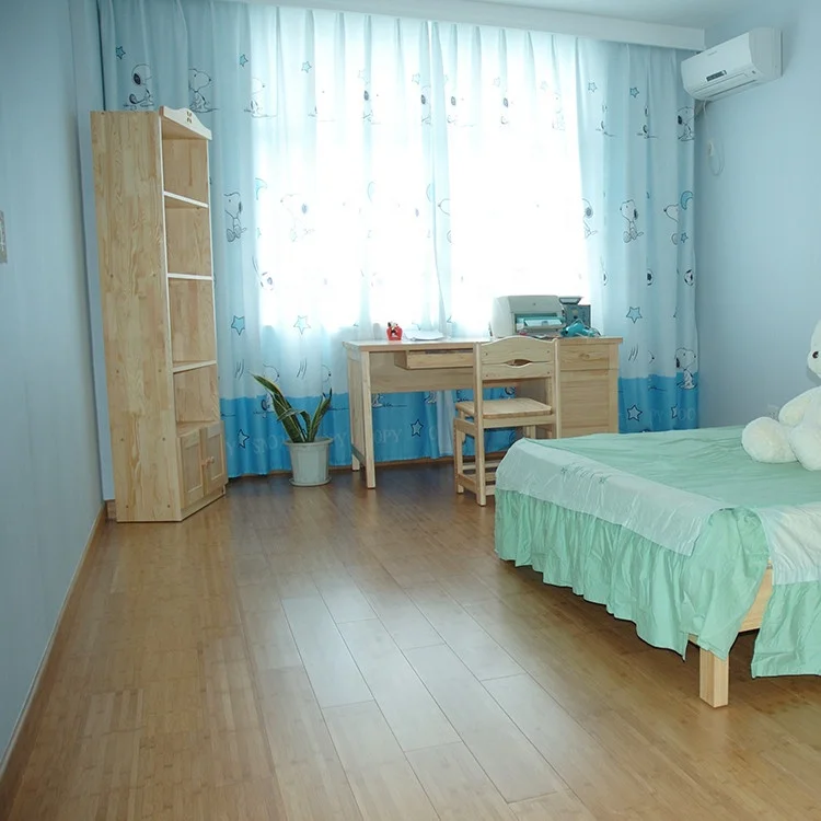 
Flooring Horizontal Carbonized Piso de bambu Chinese Parquet Bamboo Flooring 